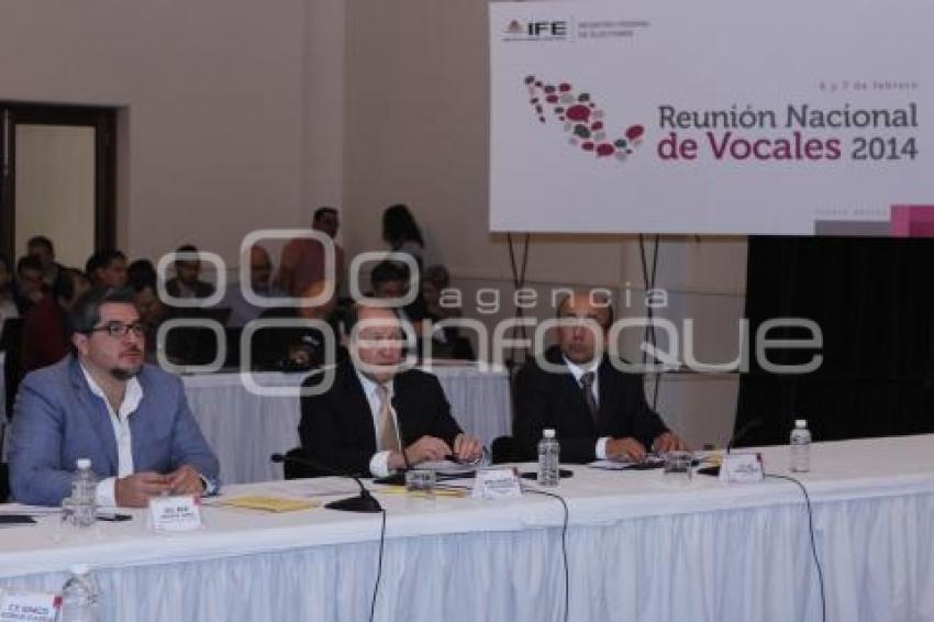 REUNIÓN NACIONAL DE VOCALES DEL IFE 2014