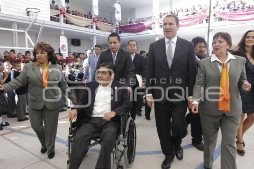 RECONOCIMIENTO MIGUEL BARBOSA. CENTRO ESCOLAR VENUSTIANO CARRANZA