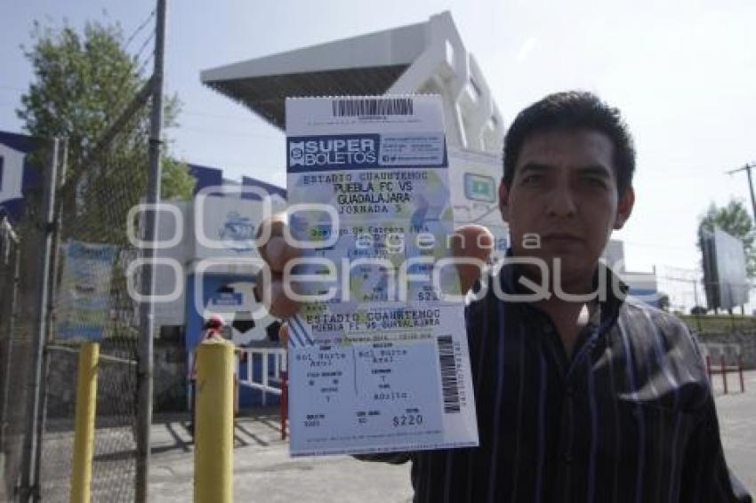 COMPRAN BOLETOS PARA PUEBLA VS CHIVAS