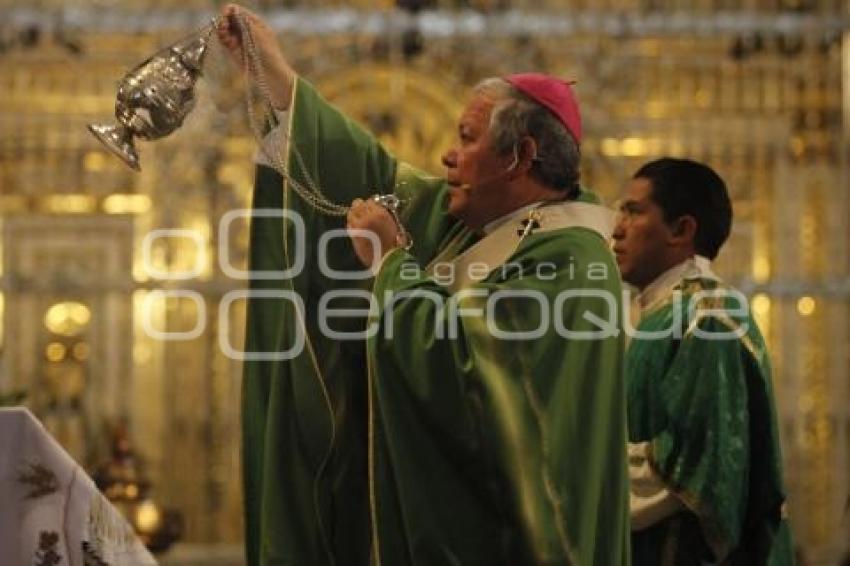 MISA DOMINICAL . ARZOBISPO DE PUEBLA