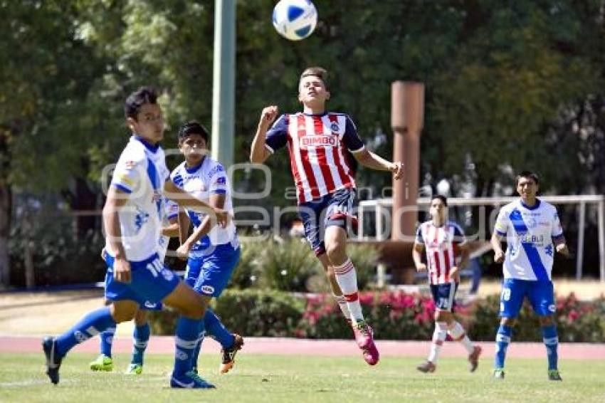 FÚTBOL. PUEBLA VS CHIVAS GUADALAJARA SUB 17