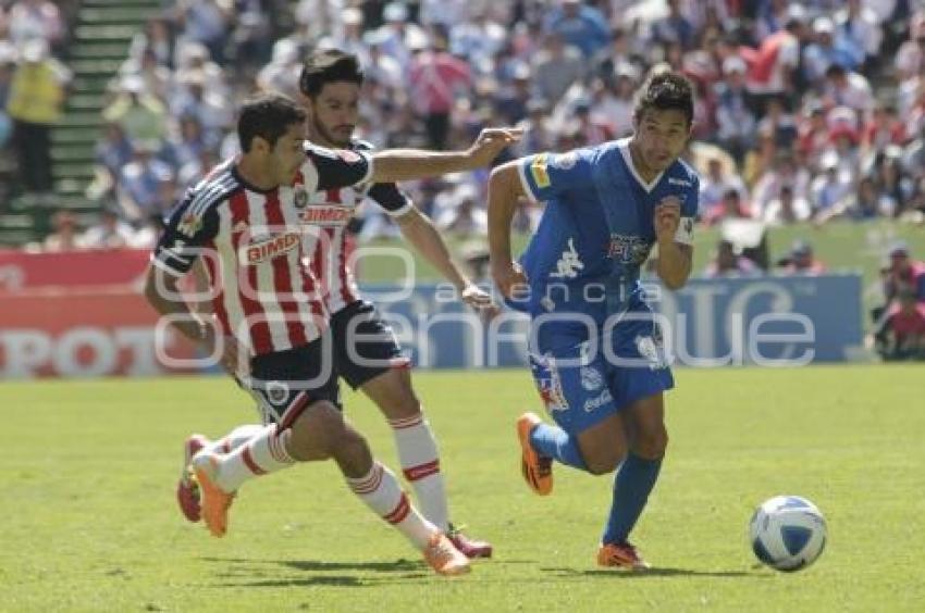 FUTBOL . PUEBLA FC VS CHIVAS GUADALAJARA