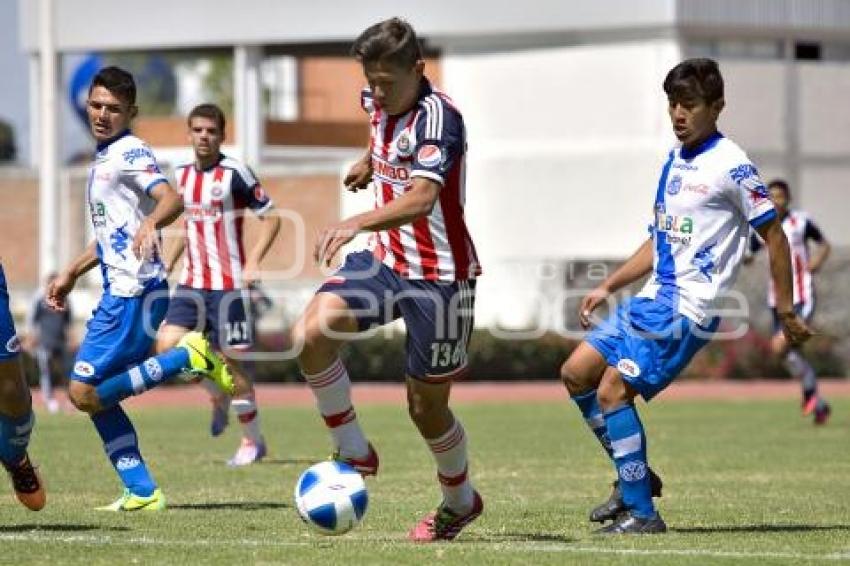 FÚTBOL. PUEBLA VS CHIVAS GUADALAJARA SUB 17