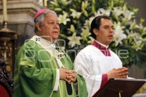 MISA DOMINICAL . ARZOBISPO DE PUEBLA