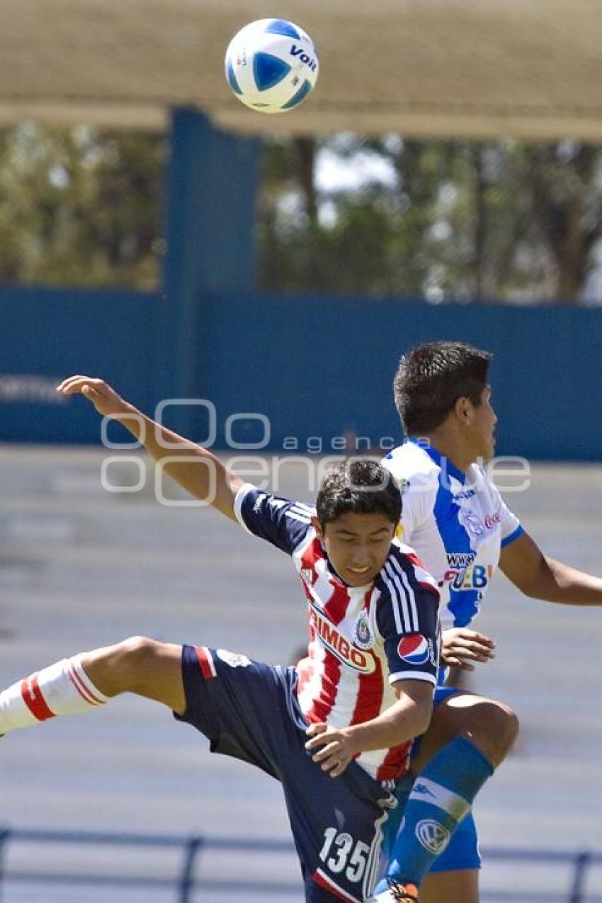 FÚTBOL. PUEBLA VS CHIVAS GUADALAJARA SUB 17