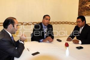REUNIÓN MICALCO, CHEDRAUI Y ALBERTO PÉREZ