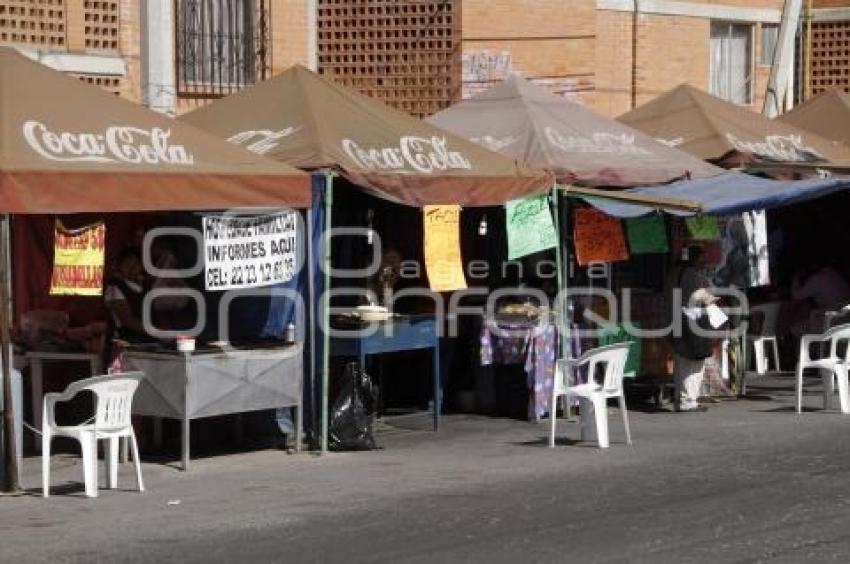 PUESTOS AMBULANTES . HOSPITAL DEL SUR