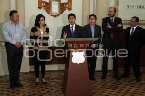 REUNIÓN DE RIVERA CON REGIDORES