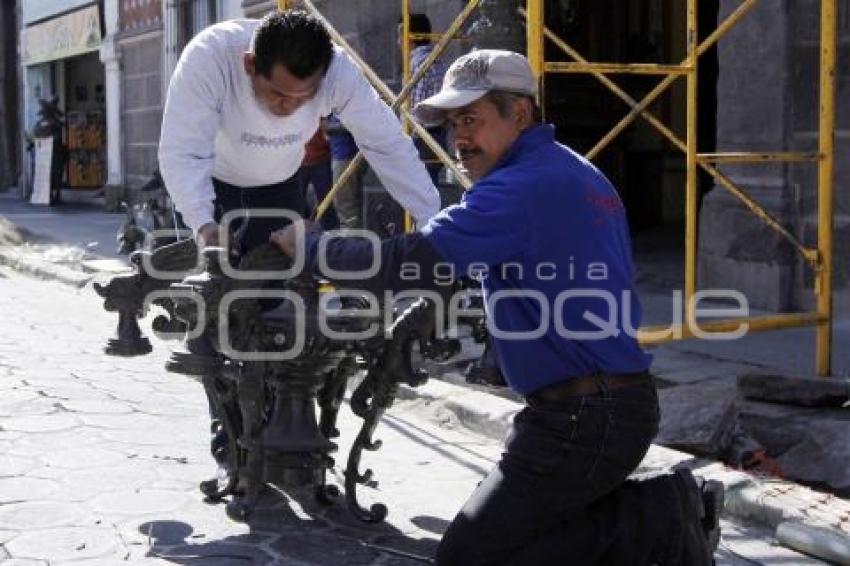 COLOCACIÓN DE LÁMPARAS. CITELUM