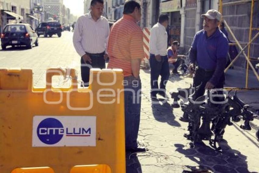 COLOCACIÓN DE LÁMPARAS. CITELUM