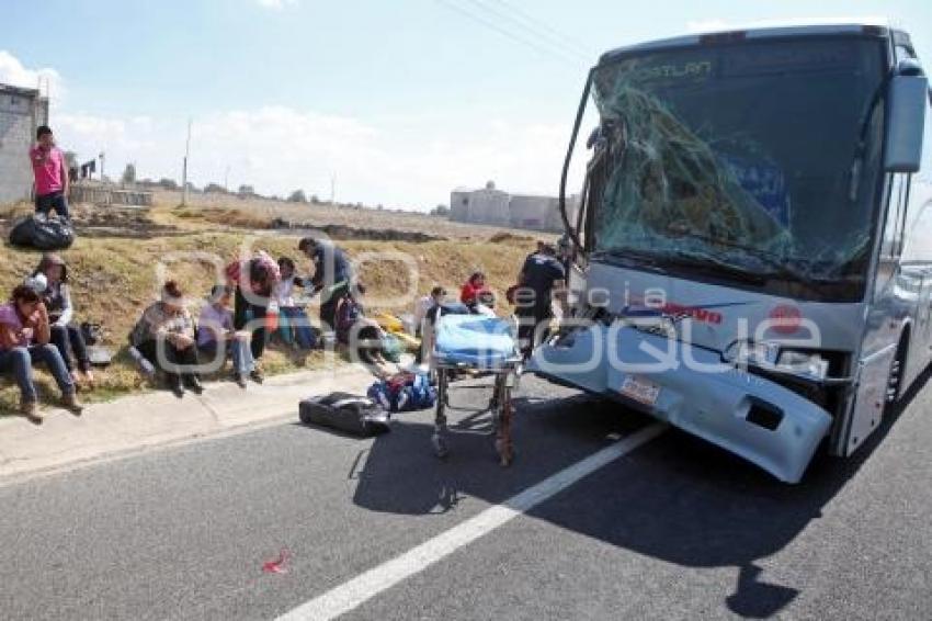 CHOQUE DE AUTOBÚS
