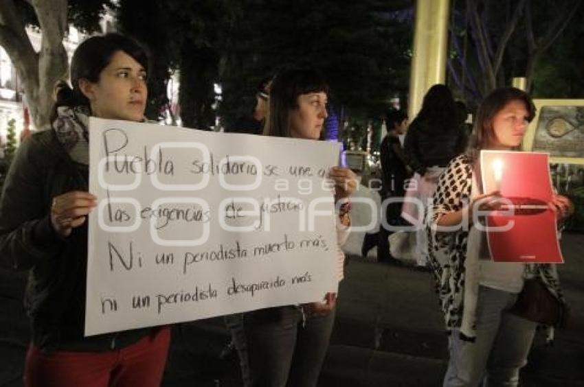 PIDEN JUSTICIA PARA EL PERIODISTA GREGORIO JIMENEZ