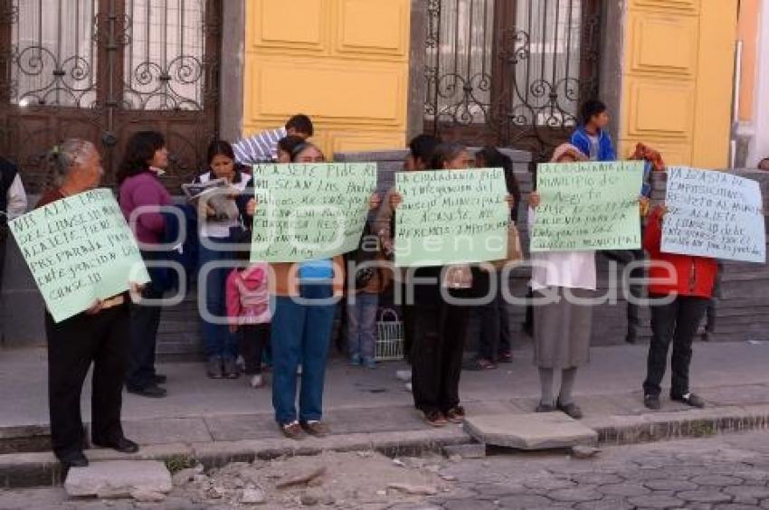 MANIFESTACIÓN ACAJETE