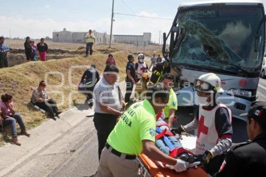 CHOQUE DE AUTOBÚS