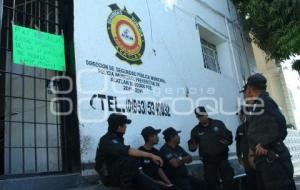 PARO LABORAL POLICÍA MUNICIPAL ACATLÁN DE OSORIO