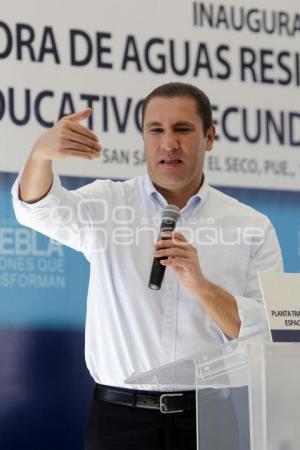 INAUGURACIÓN PLANTA TRATADORA DE AGUAS RESIDUALES