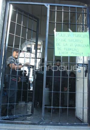 PARO LABORAL POLICÍA MUNICIPAL ACATLÁN DE OSORIO