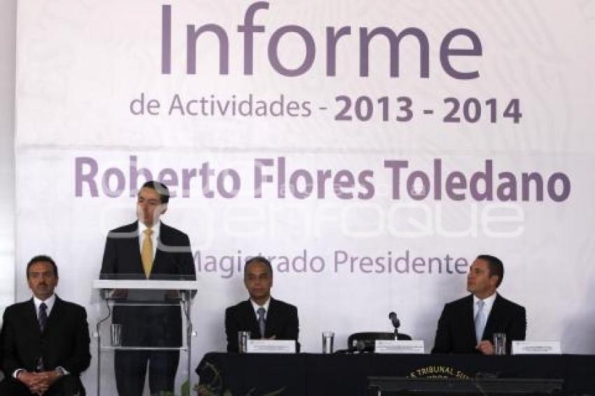 INFORME MAGISTRADO ROBERTO FLORES TOLEDANO