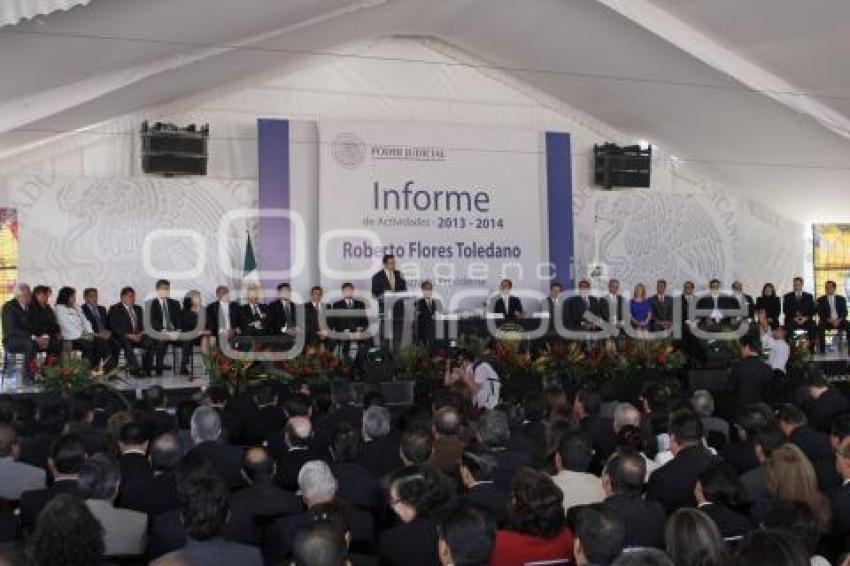 INFORME MAGISTRADO ROBERTO FLORES TOLEDANO