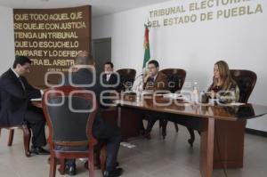 SESIÓN TRIBUNAL ELECTORAL