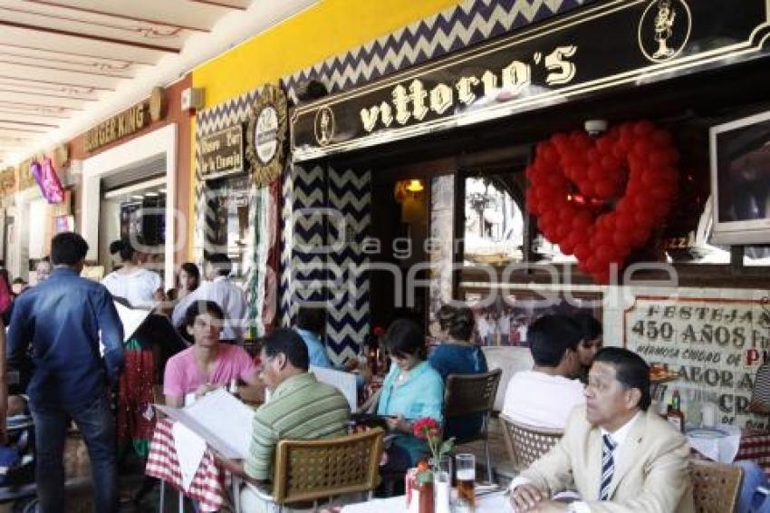 DÍA DEL AMOR Y LA AMISTAD. RESTAURANTES