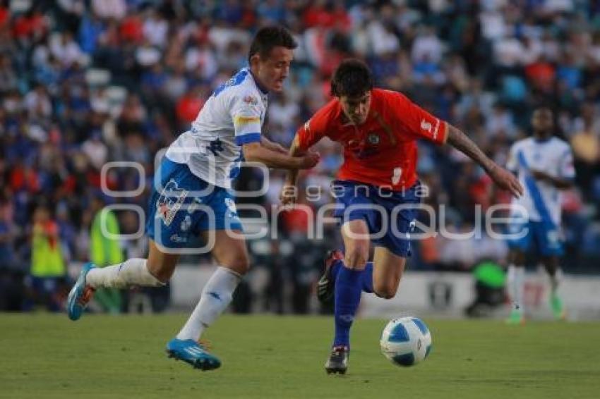 FUTBOL . CRUZ AZUL VS PUEBLA FC