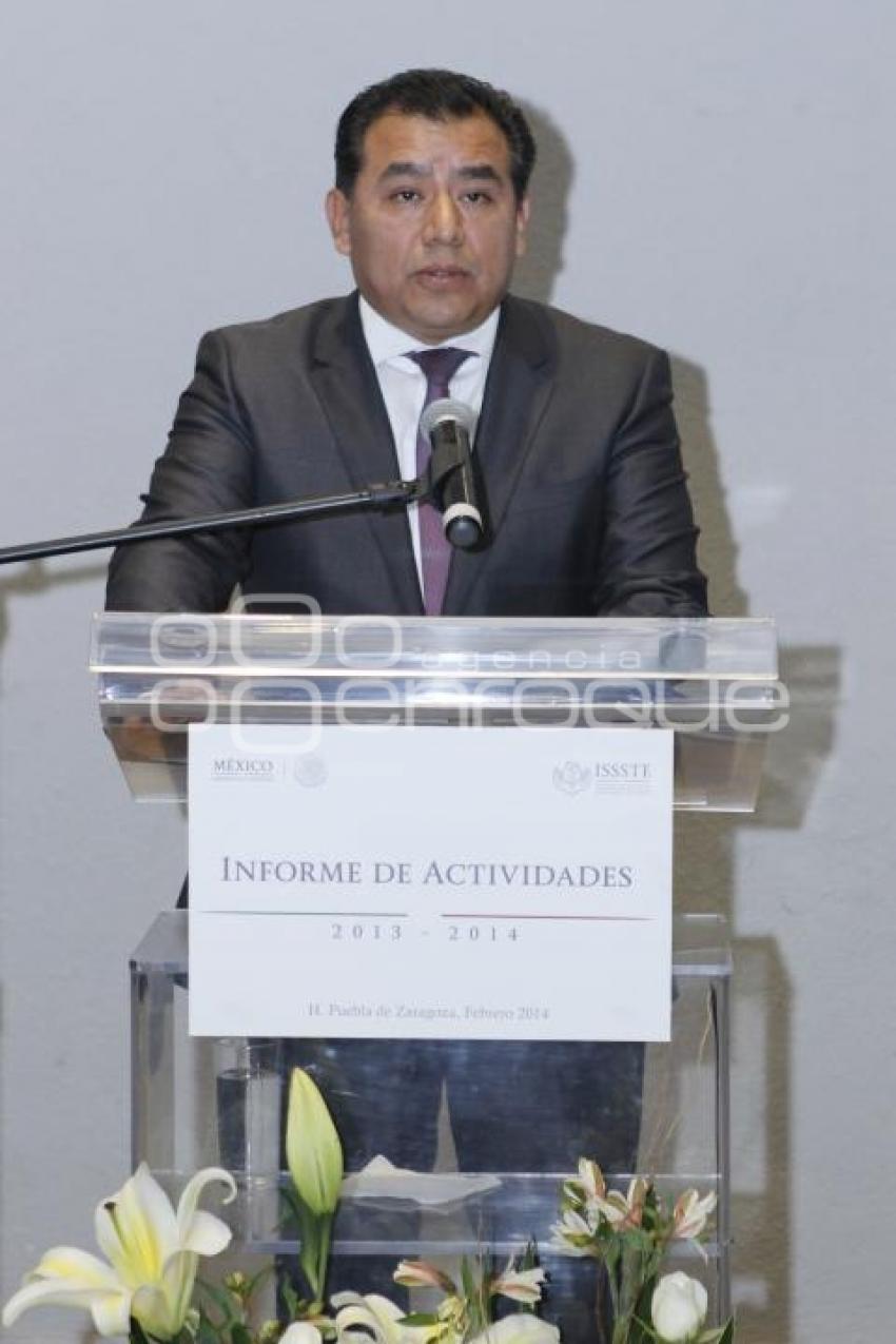 INFORME DELEGADO ISSSTE EN PUEBLA