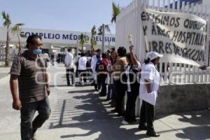 MANIFESTACIÓN HOSPITAL GENERAL DEL SUR