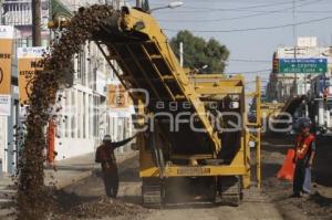 TRÁFICO POR OBRAS DE PAVIMENTACIÓN