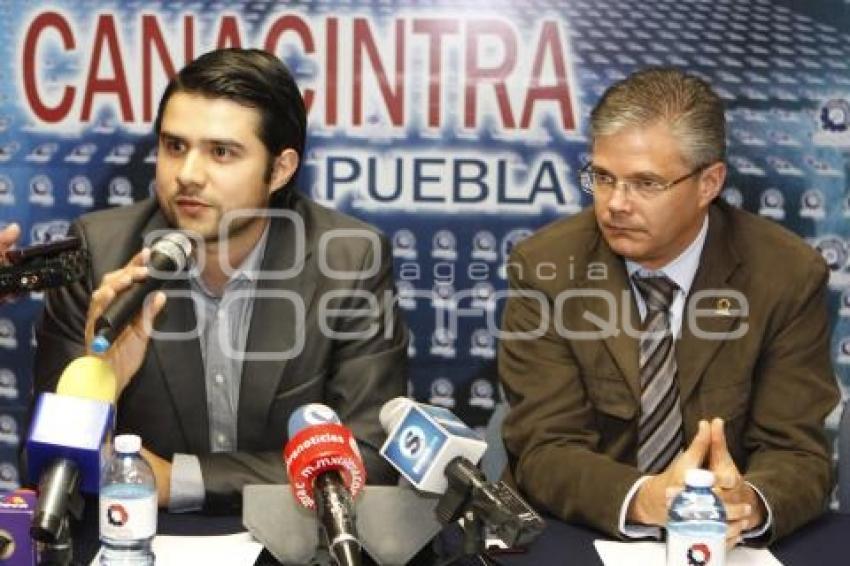 RUEDA DE PRENSA CANACINTRA PUEBLA