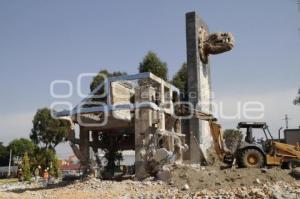 OBRAS DE DEMOLICIÓN SAN ANDRÉS CHOLULA