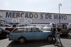 MERCADO 5 DE MAYO. CAMBIO DE COLORES