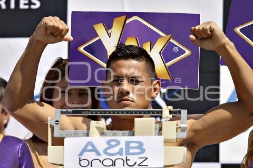 CEREMONIA DE PESAJE BOXEO