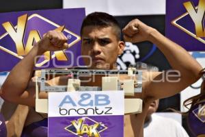 CEREMONIA DE PESAJE BOXEO