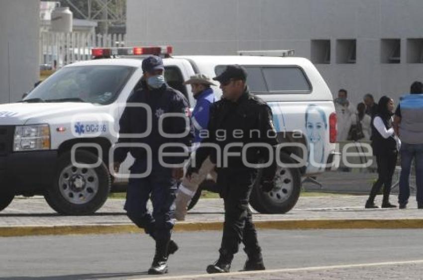 FUGA DE GAS EN HOSPITAL DEL NORTE