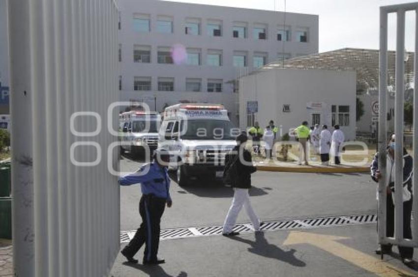 FUGA DE GAS EN HOSPITAL DEL NORTE