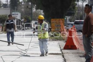 TRÁFICO POR OBRAS DE PAVIMENTACIÓN