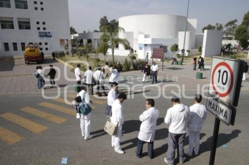 FUGA DE GAS EN HOSPITAL DEL NORTE