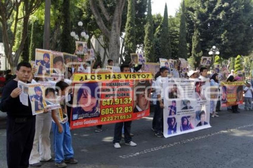 MANIFESTACIÓN POR DESAPARECIDOS