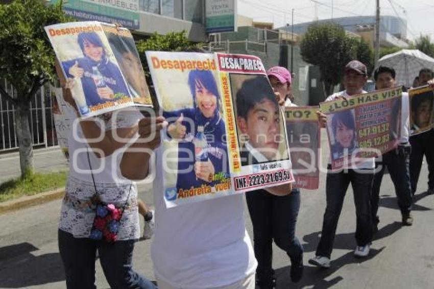 MANIFESTACIÓN POR DESAPARECIDOS