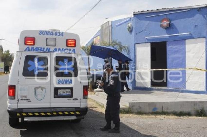 INCIDENTE BAR RECTA A CHOLULA