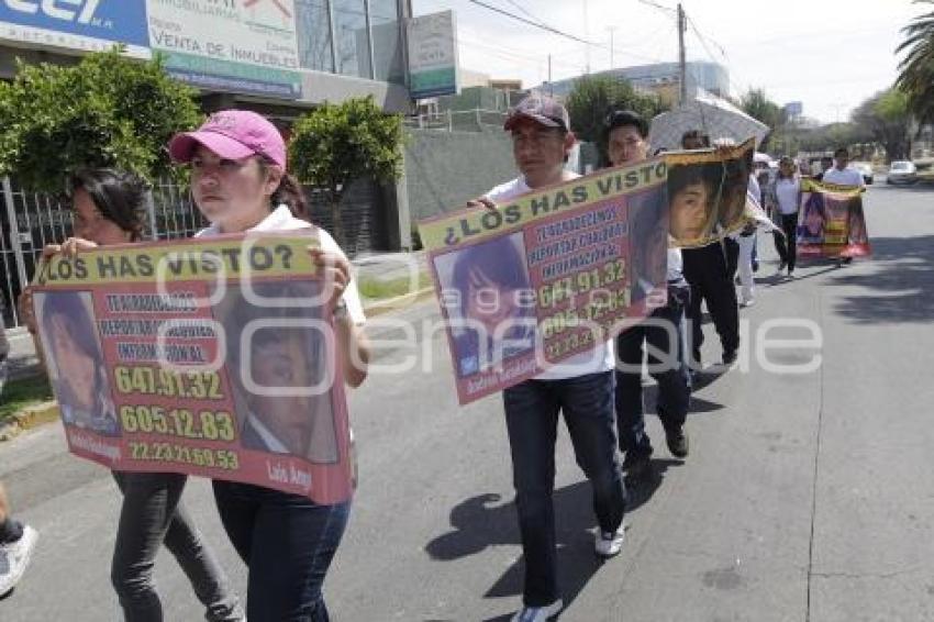 MANIFESTACIÓN POR DESAPARECIDOS