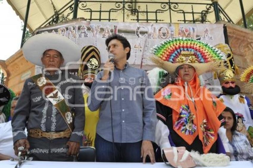 CARNAVAL SAN PEDRO CHOLULA 2014