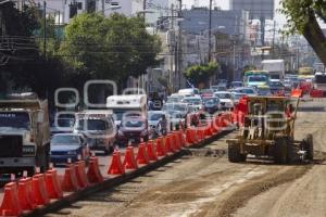 TRÁFICO POR OBRAS DE PAVIMENTACIÓN