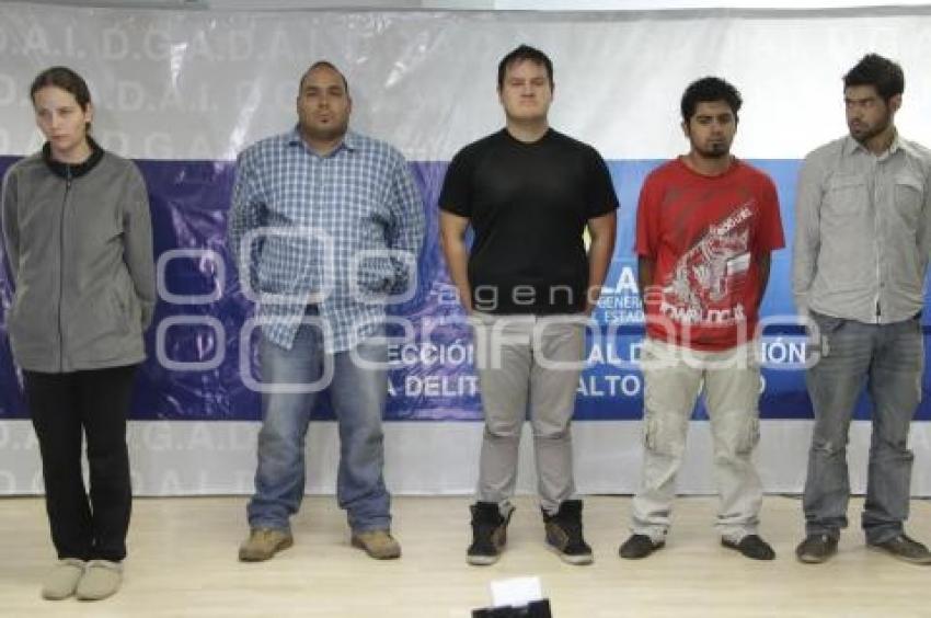 PRESENTAN PRESUNTOS SECUESTRADORES