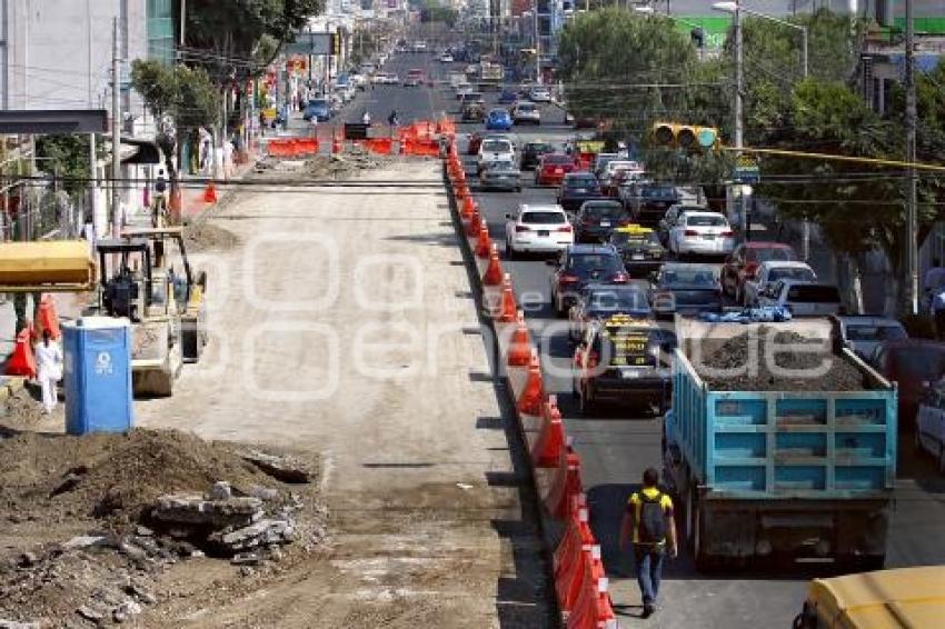 TRÁFICO POR OBRAS DE PAVIMENTACIÓN