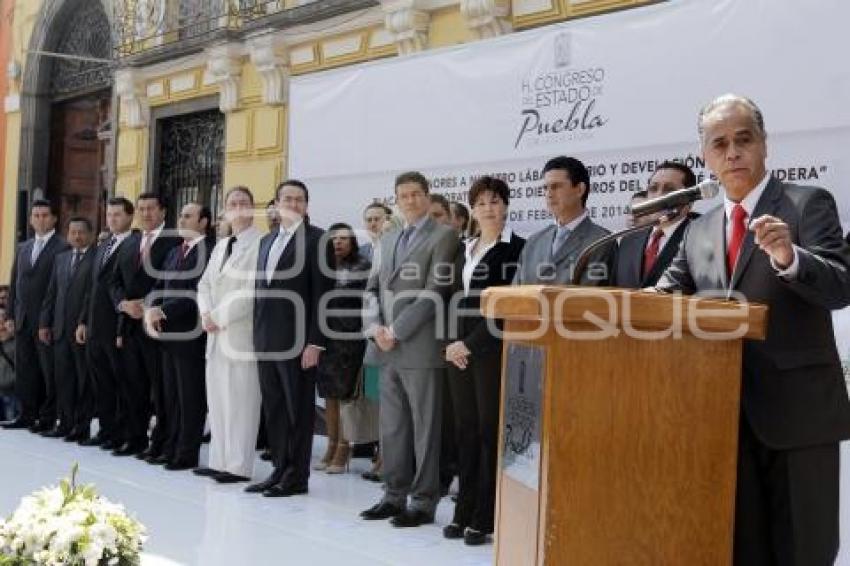 CEREMONIA DÍA DE LA BANDERA. CONGRESO DEL ESTADO.