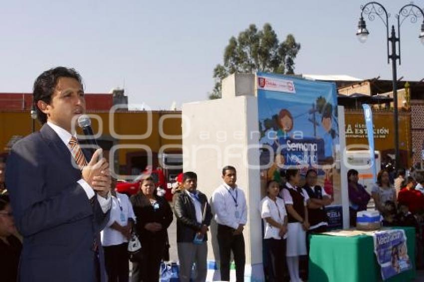 INICIA SEMANA NACIONAL DE SALUD. CHOLULA