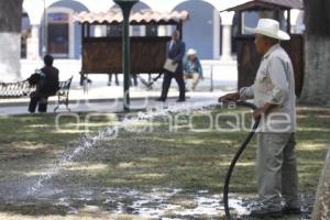 LIMPIEZA PARQUES Y JARDINES CHOLULA