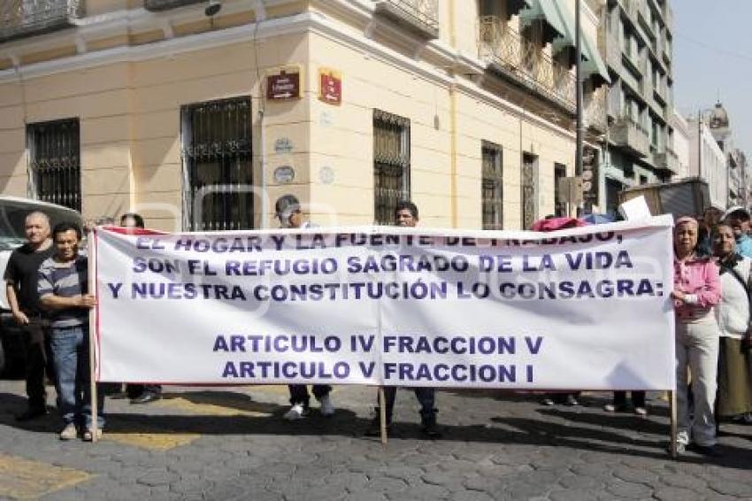 MANIFESTACIÓN DE COLONOS